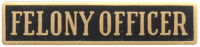 Felony Officer Marksmanship Bar