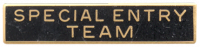 Special Entry Team Marksmanship Bar