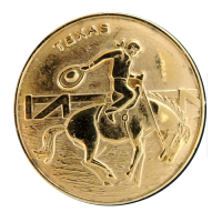 Plain Texas Seal with Rodeo Rider