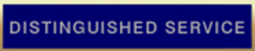 Distinguished Service Recognition Bar