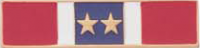 Five Section Recognition Bar with 2 stars in the center section