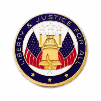 Liberty & Justice For All   Seal