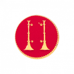 Captain Fire Seal with Two Raised Flowed Enamel Vertical Bugles