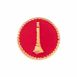 Lieutenant Fire Seal with One Raised Bugle