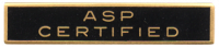 ASP Certified Marksmanship Bar