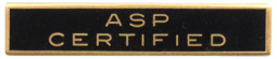 ASP Certified Marksmanship Bar