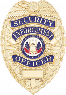 Security Enforcement Officer Badge