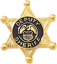 Mini Six Point Deputy Sheriff Star