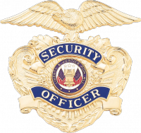 Security Officer Cap Badge
