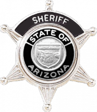 Sheriff Six Point Star Tie Tac
