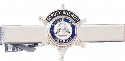 Deputy Sheriff Six Point Star Tie Clasp