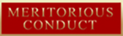 Meritorious Conduct commendation Bar