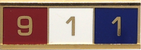 911 Commendation Bar