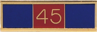 45 Years of Service Recognition Bar