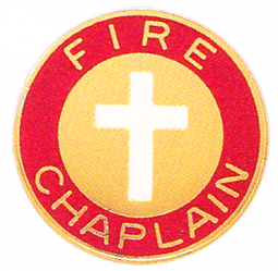 Fire Chaplain Seal Featuring a Cross