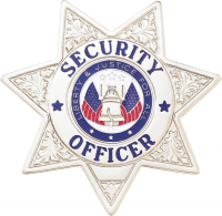 Security Officer Seven Point Star Badge