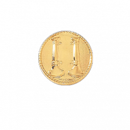 Plain Seal with Two Vertical Horns