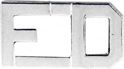 F D Die Struck Letter Combination