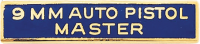 9MM Auto Pistol Master Marksmanship Bar