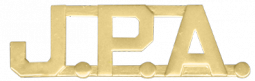 1/2" Die Struck J.P.A. Letter Combination