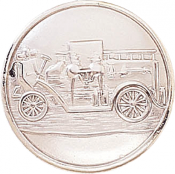 Old Fashioned Fire Truck Seal