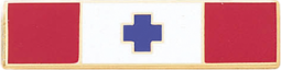 Engravable Cross Commendation Bar