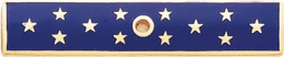 One Section Commendation Bar w/12 stars and applied figure