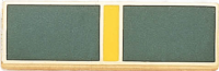 Three Section Recognition Bar