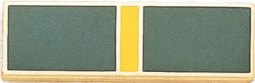 Three Section Recognition Bar