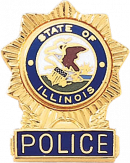 Police Lapel Pin with Interchangeable seal