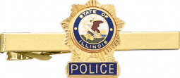 Police Tie Clasp & 1/2" seal of your choice
