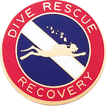 Dive Rescue Recovery with Scuba Diver in Center
