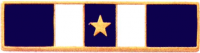 Years of Service Recognition Bar w/star in the center section.