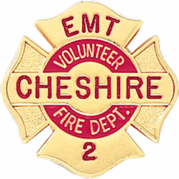 Volunteer Fire Dept. Maltese Cross Pin