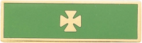 One Section Years of Service Recognition Bar w/1 maltese cross