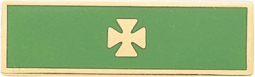 One Section Years of Service Recognition Bar w/1 maltese cross