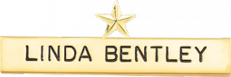Quality Custom Name Bar w/1 star