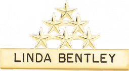 Quality Custom Name Bar w/6 stars