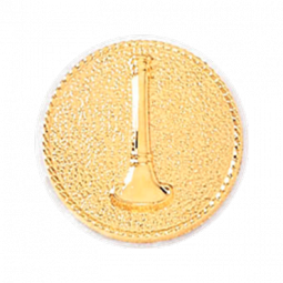 Lieutenant Plain Fire Seal with One Bugle