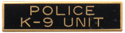 Police K-9 Unit Marksmanship Bar