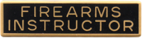 Firearms Instructor Marksmanship bar