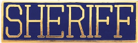 Sheriff Lapel Pin