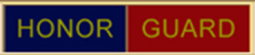 Two Section Honor Guard Recognition Bar