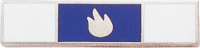 3 Section Engravable  Flame Commendation Bar