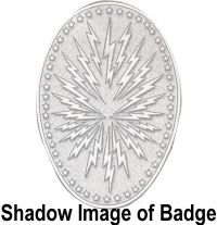 Badge with Applied Panels