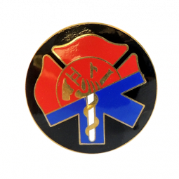 Fire Seal with Star of life and Maltese Cross (Oxford Fire EMS)