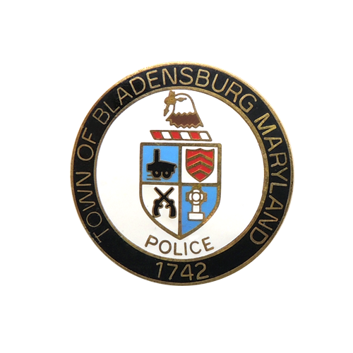 Police Seal for the Town of Bladensburg Maryland