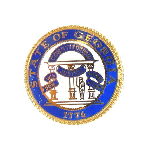 State Seal with Rope Edge