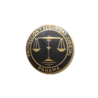 Panama Seal with Scales of Justice