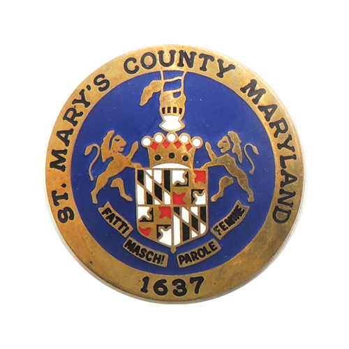 St. Mary's County Maryland Seal